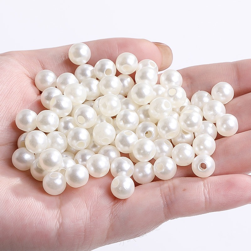 Set 500g Hạt Ngọc Trai Nhân Tạo 3-20mm Làm Trang Sức Handmade Pearl Beads Diy Jewelry Handmade Supplies DUHA 028