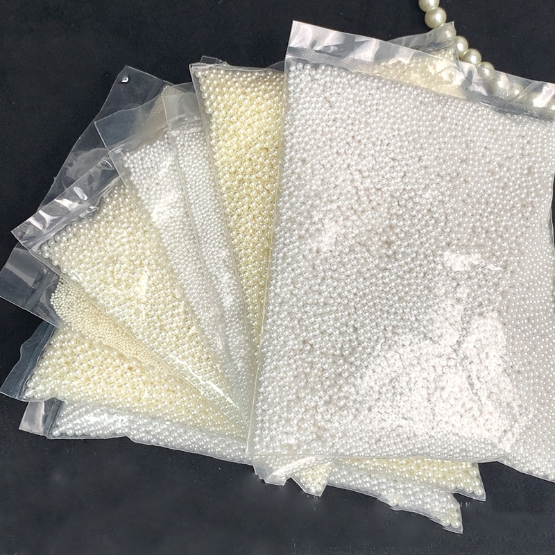 Set 500g Hạt Ngọc Trai Nhân Tạo 3-20mm Làm Trang Sức Handmade Pearl Beads Diy Jewelry Handmade Supplies DUHA 028