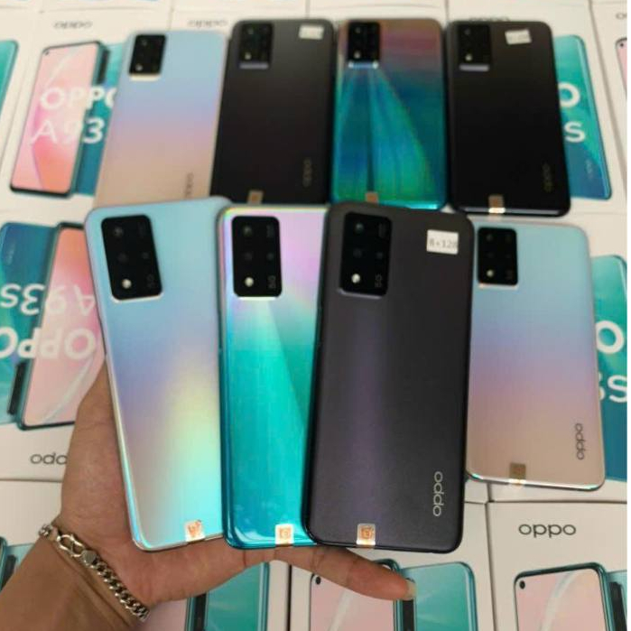 Điện thoại Oppo A93s 5G 8GB/128GB nguyên zin đẹp keng kèm cường lực ốp lưng BH 06 tháng