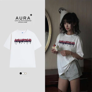 Áo thun Aura✦ FLOW Oversized Tee 100% Cotton Unisex T-shirt