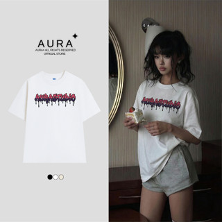 Áo thun Aura✦ FLOW Oversized Tee 100% Cotton Unisex T-shirt