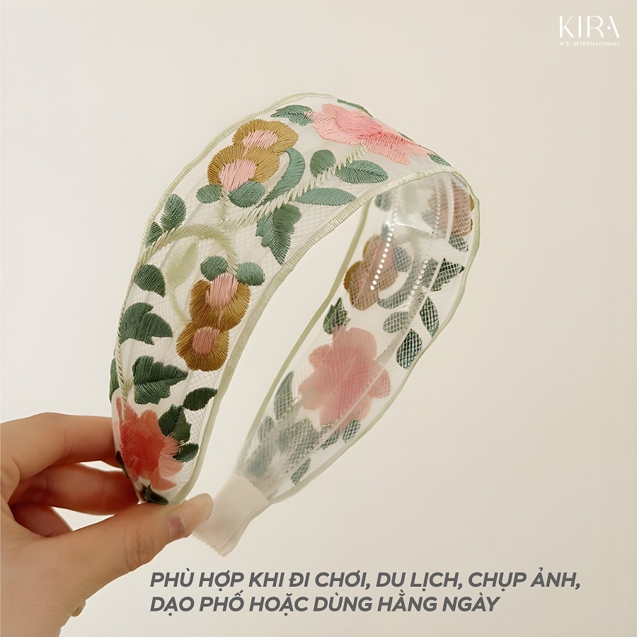 Băng đô ren trắng, khăn buộc tóc, khăn đội đầu tam giác phong cách Pháp, khăn vuông thời trang – phụ kiện tóc nữ