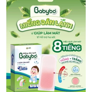 1Gói 02 Miếng / Miếng dán hạ sốt BabyBơ Việt Nam / Koolfever cho trẻ em Babybo