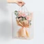 Combo 10 Túi Nhựa Trong Đựng Hoa Có Viền Màu DUHA 085