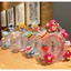 Đồng hồ báo thức để bàn mini có sticker (hàng mới về decor phòng)
