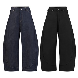 Quần ống rộng Raw denim / Canvas - Ivankov Kurved Pants