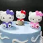 Combo 50 Mèo Kitty Trang Trí Bánh Kem,Đồ Chơi Cho Bé, Toppercake DUHA 039