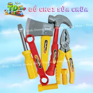 Bộ Đồ Chơi Dụng Cụ Sửa Chữa Cho Bé – Set Kỹ Sư Mini Sửa Chữa, Cờ Lê, Kìm, Ốc Vít, Đồ Chơi Giáo Dục An Toàn