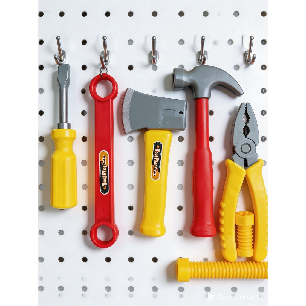 Bộ Đồ Chơi Dụng Cụ Sửa Chữa Cho Bé – Set Kỹ Sư Mini Sửa Chữa, Cờ Lê, Kìm, Ốc Vít, Đồ Chơi Giáo Dục An Toàn