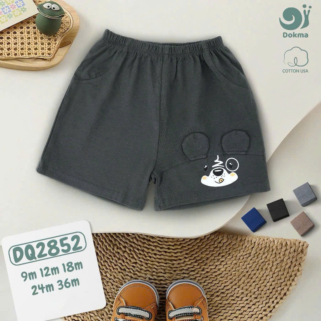 (9-13 kg, 9-36M) Quần Cộc Bé Trai Dokma DQ2038 DQ2211 DQ2852 DQ2183 DQ2209