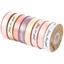 Combo 5 Cuộn Dây Ruy Băng Lụa 2,5cm Chữ Just For You Trang Trí Quà Tặng, Gói Hoa Buộc Hoa Buộc Quà DUHA 056