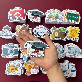 Bộ bốc thôi nôi hướng nghiệp cho bé (18 Món), Chất liệu Formex