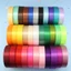 Combo 10 Cuộn Ruy Băng Trơn Lụa KT 2cm X 22 Mét Lõi Xốp, Nhều Màu Làm Nơ, Trang Trí Hoa DUHA 059