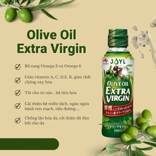 Dầu Olive Ajinomoto Extra Virgin – 100% Nguyên Chất, Tốt Cho Tim Mạch & Sức Khỏe Bé Yêu