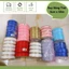 Combo 5 Cuộn Dây Ruy Băng Thái Nhựa Xốp Bản 3cm X 50yard In Flexo Nhiều Màu Siêu Bền DUHA 067