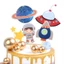 Túi 100 Set Cắm Giấy Chủ Đề Cô Gái, Phụ Nữ Trang Trí Bánh Sinh Nhật, Decor Bánh Kem DUHA 071