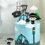 Bịch 50 Set Giấy Cắm Cảnh Sát - Trang Trí Bánh Kem Cho Bé Trai DUHA 071