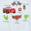 Túi 10 Set Giấy Hình Cắm Du Hành Vũ Trụ Trang Trí Bánh Kem, Bánh Sinh Nhật DUHA 071