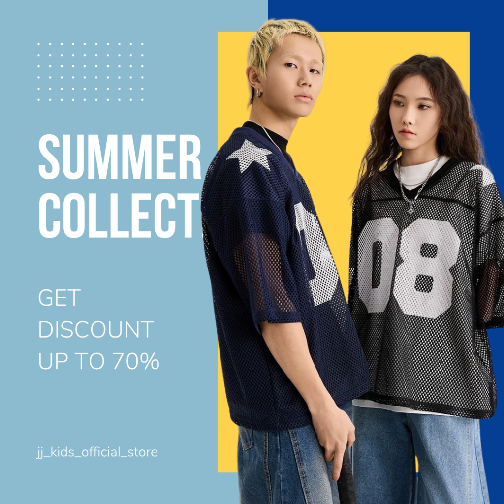 Áo Thun Ngắn Tay Mùa Hè Cho Bé Trai, Bé Gái In Hình Năng Động, Cổ Tim B769 | JJ Kids Fashion