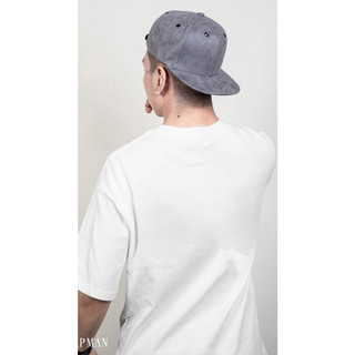 RecklessCapman - Mũ Snapback Màu Đen Trơn Hiphop CM148 Chất Liệu Vải Da Lộn Freesize Phù Hợp Nam Nữ