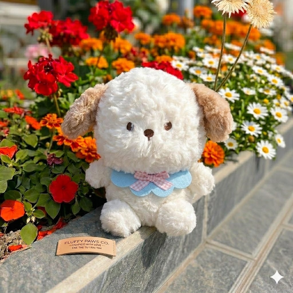 Gấu Bông Chó Mini Dễ Thương