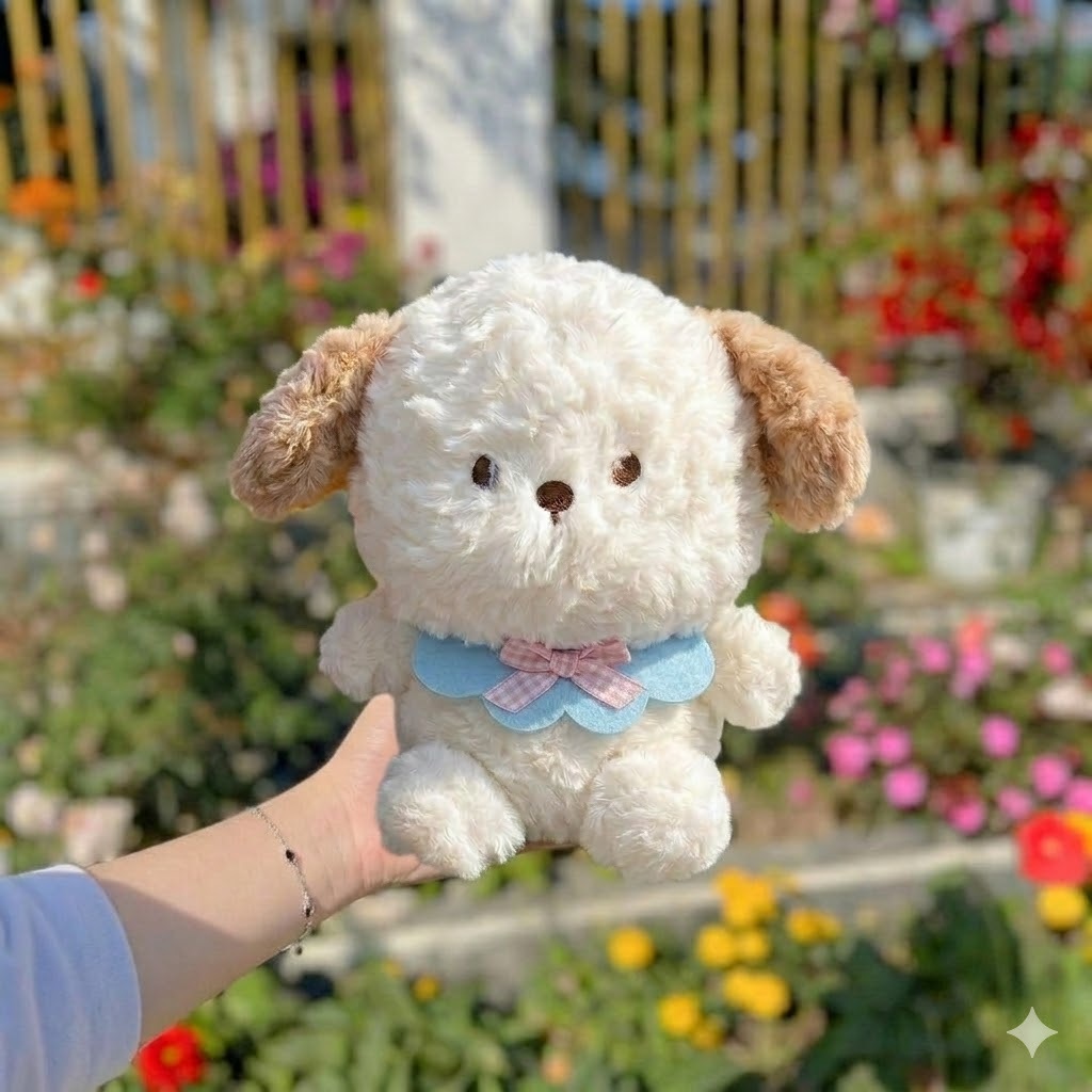 Gấu Bông Chó Mini Dễ Thương