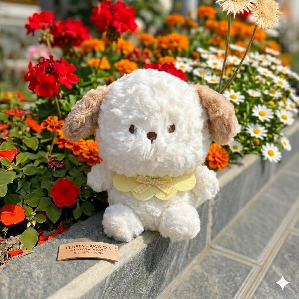 Gấu Bông Chó Mini Dễ Thương