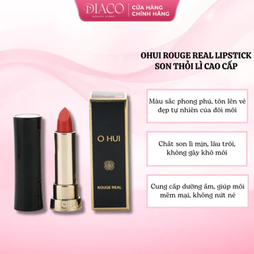 OHUI ROUGE REAL LIPSTICK – SON THỎI LÌ CAO CẤP