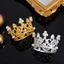 Combo 10 Vương Miện Mini Đính Ngọc Trai Trang Trí Bánh Kem Sinh Nhật, Decor, Trang Trí Hoa DUHA 091