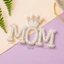 Túi 10 Set Chữ Love Mom Happy Birthday Ngọc Trang Trí Bánh Sinh Nhật, Set Cắm Tình Yêu DUHA 093