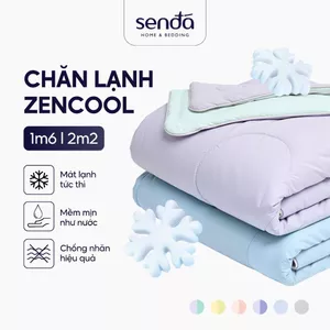 Chăn lạnh ZenCool Sen Đá Home Bedding 1m6x2m 2mx2m2, mền điều hòa nhiệt độ mát lạnh mùa hè Cooling comforter