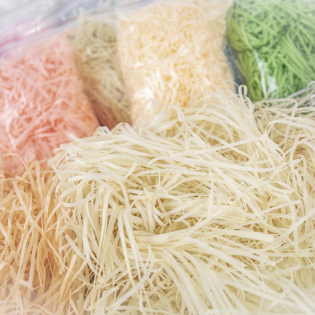 Túi 500g Giấy Rơm Trang Trí Giỏ Quà, Lẵng Hoa Quả, Hộp Quà DUHA 109