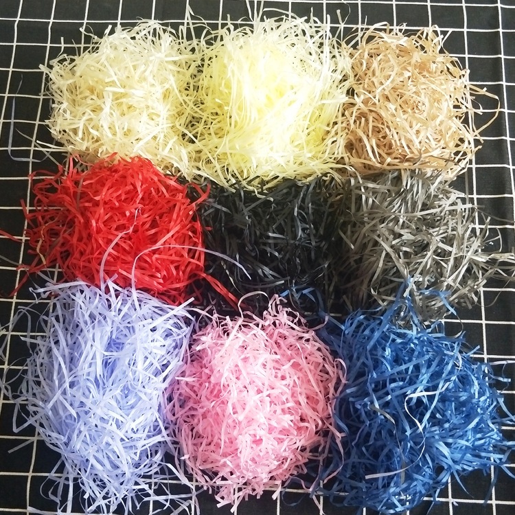 1kg Giấy Rơm Lót Hộp Quà , Giấy Cắt Sẵn Lót Hộp Quà Tặng , Chống Sốc DUHA 109