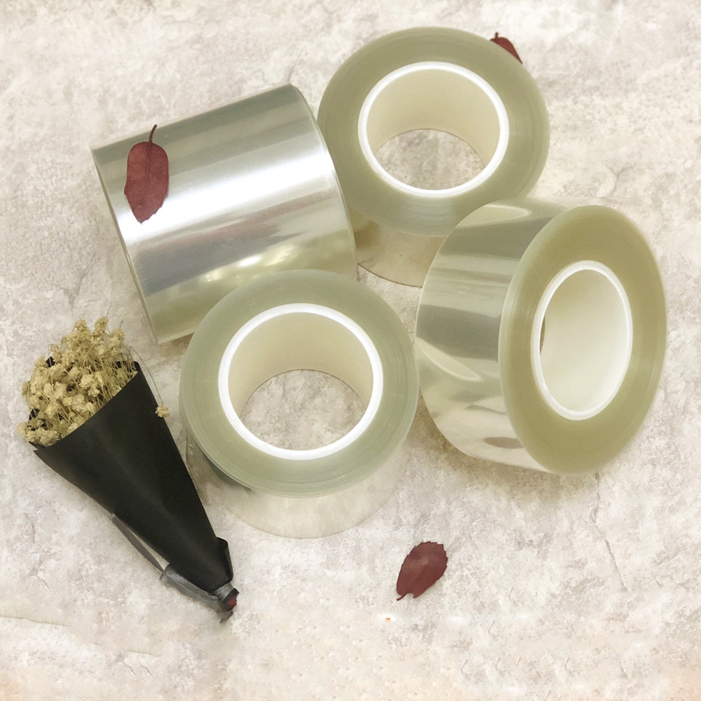 Cuộn Mica 1kg Nhựa Trang Trí Trong Suốt, In Hình - Cuộn Mica Quấn Trang Trí Loại Cứng 1 Kg DUHA 155