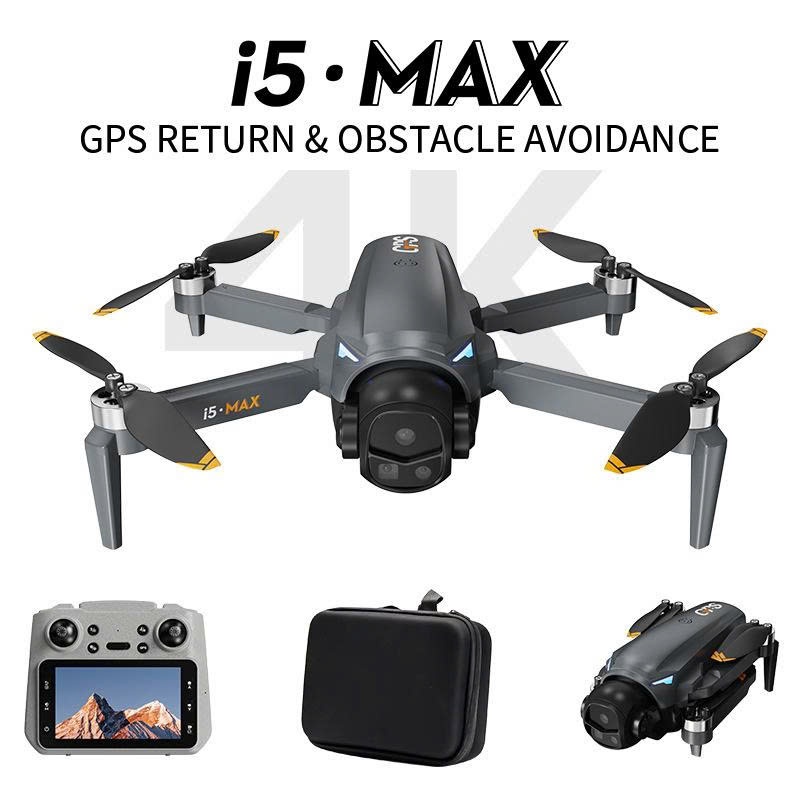 FLYCAM, Drone mini i5 PRO, Flycam, Máy bay điều khiển từ xa có cảm 