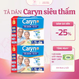 TÃ DÁN CARYN SIÊU THẤM, BẢO VỆ DA, ĐỦ SIZE - Phân phối chính hãng bởi NPP Nhật Thanh Tuyền