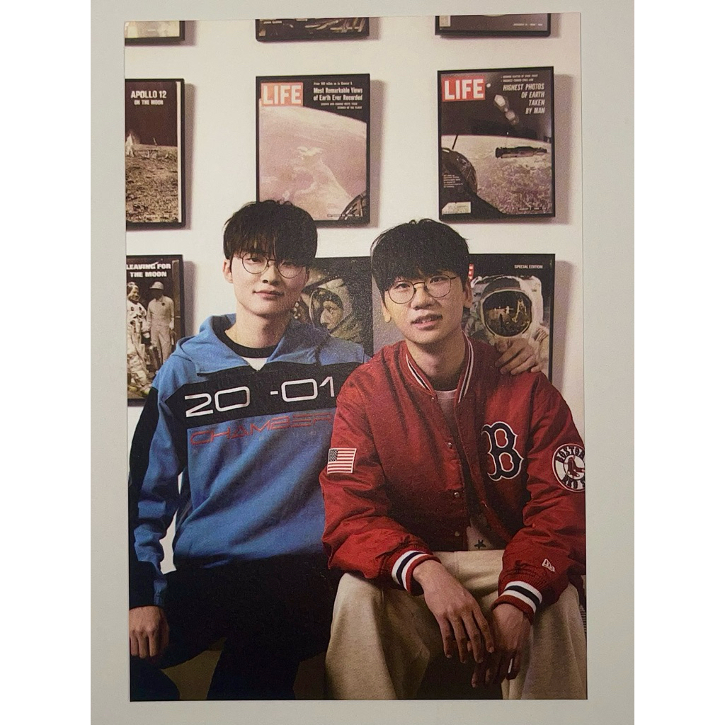T1 Doran/Oner/Faker/Peyz/Keria postcard T1 Happy 2026 hàng