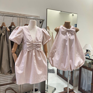 𝐁𝐘𝐀𝐓.𝐂𝐋𝐎𝐒𝐄𝐓 𝟐 | váy nơ xinh chuẩn ảnh thật xinh xỉu loại 1