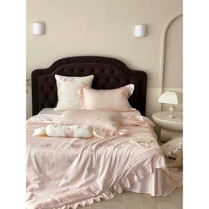 BÁN CHẠY 4- Bộ chăn ga gối tencel chăn hè MemMinbedding Luxury mềm mại êm ái thoáng khí phong cách trang nhã tinh tế