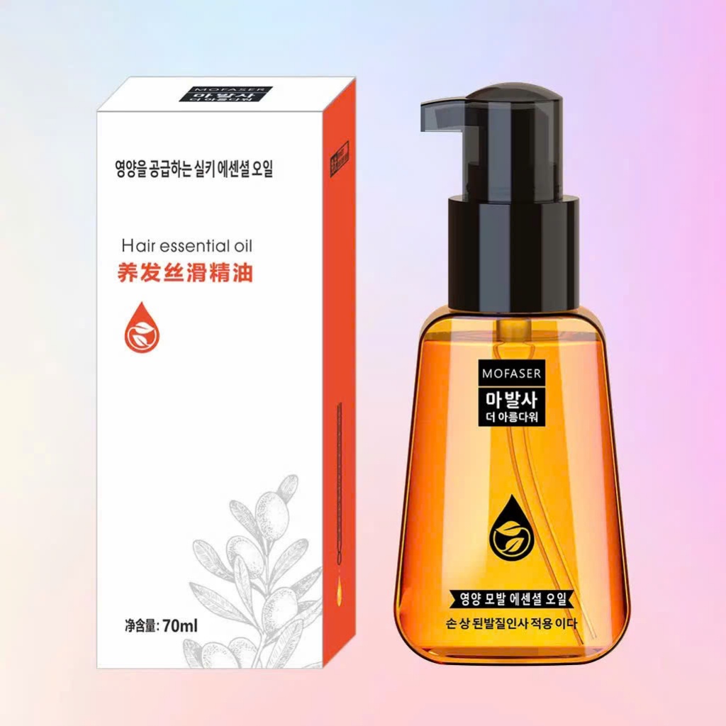 Tinh Dầu Dưỡng Tóc Mofaser 70ml | Phục Hồi Tóc Khô Xơ Hư Tổn, Giảm Gãy Rụng, Giúp Tóc Mềm Mượt Bóng Khỏe