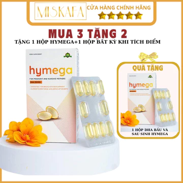 HYMEGA DHA bầu - Viên uống bổ sung DHA cho bà bầu, Giúp bổ sung DHA, EPA, vitamin E (Chính hãng)