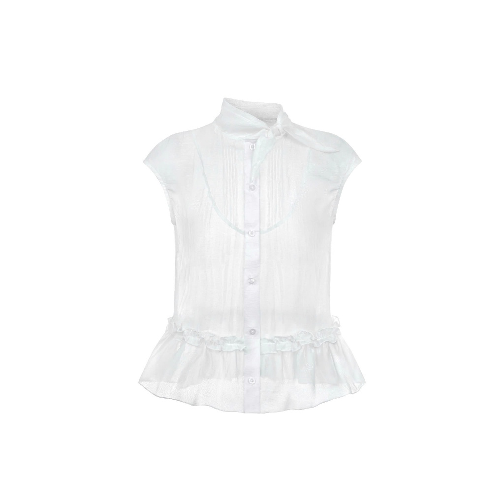 Bunny Top - Remmus | Áo tơ xuyên thấu kiểu buộc cổ - BST DOLLY HOUSE