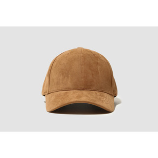 RecklessCapman Mũ Lưỡi Trai Ballcap Màu Nâu Đất Vải Da Lộn Freesize 58cm Khóa sau điều chỉnh dễ dàng