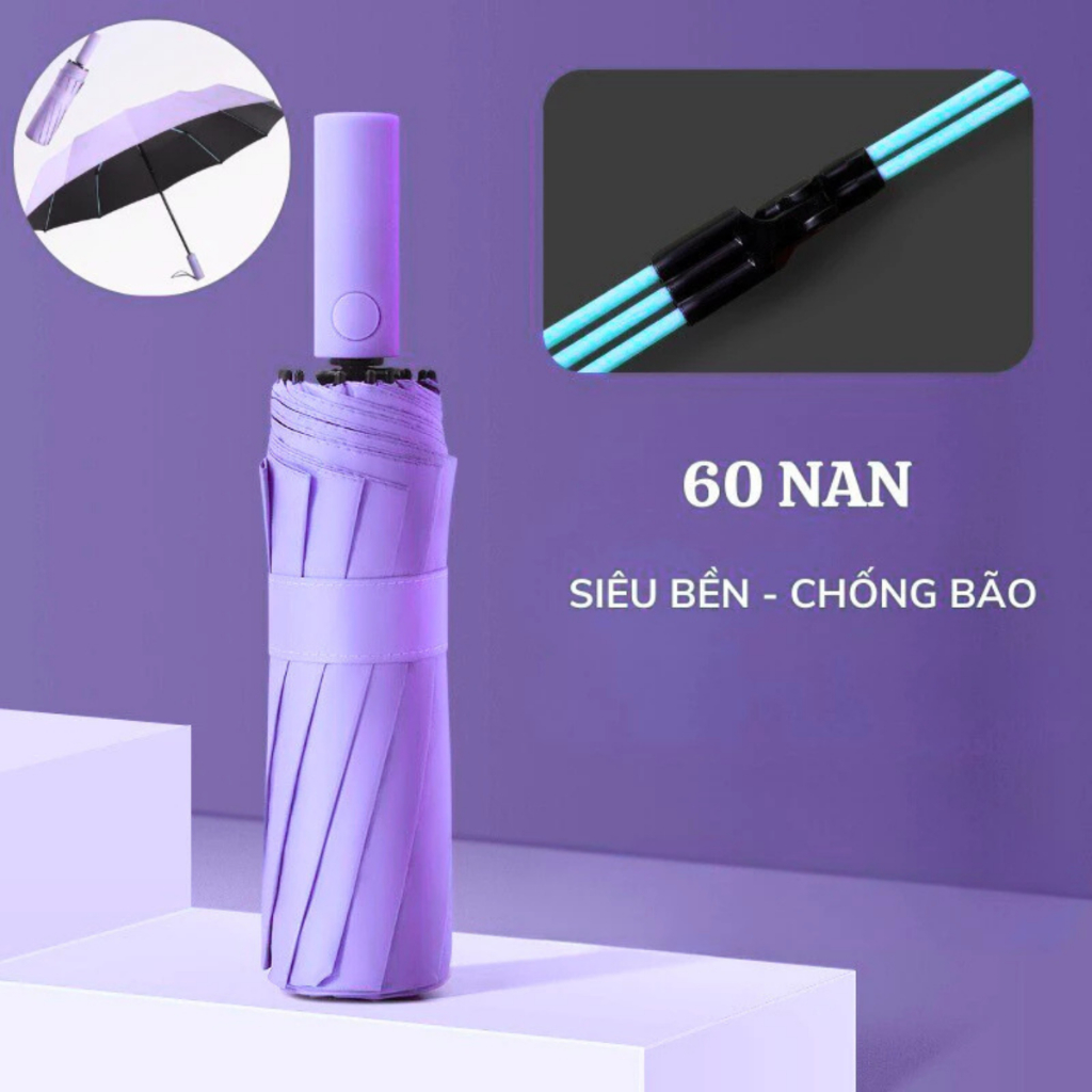 Ô DÙ CHE MƯA CHE NẮNG ,60 NAN CHẮC KHỎE ,NHỎ GỌN TIỆN LỢI