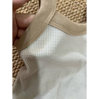 Body 2 dây bản to chất liệu cotton waffle phong cách hàn quốc cho bé gái