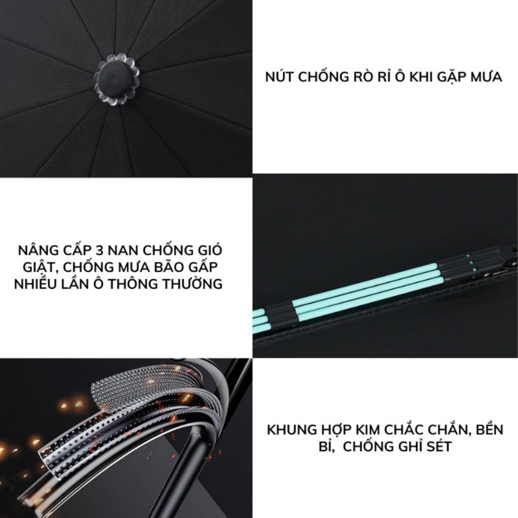 Ô DÙ CHE MƯA CHE NẮNG ,60 NAN CHẮC KHỎE ,NHỎ GỌN TIỆN LỢI
