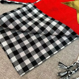 Khăn Rằn Cờ Đỏ Sao Vàng Yêu nước Vải Đũi Mềm Mại, Khăn Rằn Nam Bộ Phụ Kiện 30/4, 2/9, Cổ Vũ, Sự Kiện