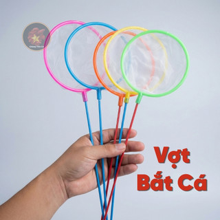 Vợt Nano Lưới Siêu Mịn Vớt Cá Vớt Trứng Lọc Artemia Đủ Size Cán Kim Loại Cao Cấp Màu Ngẫu Nhiên