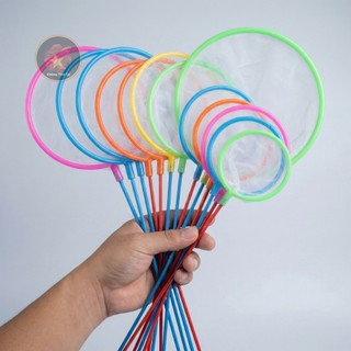 Vợt Nano Lưới Siêu Mịn Vớt Cá Vớt Trứng Lọc Artemia Đủ Size Cán Kim Loại Cao Cấp Màu Ngẫu Nhiên