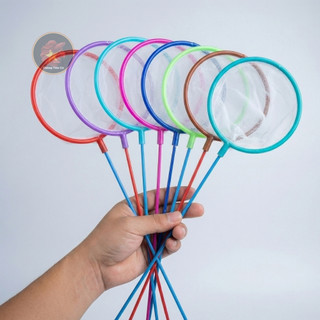 Vợt Nano Lưới Siêu Mịn Vớt Cá Vớt Trứng Lọc Artemia Đủ Size Cán Kim Loại Cao Cấp Màu Ngẫu Nhiên